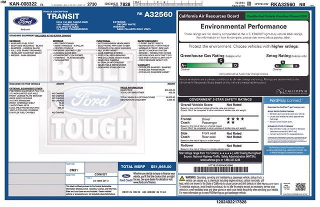 2024 Ford Transit Cargo Van T150