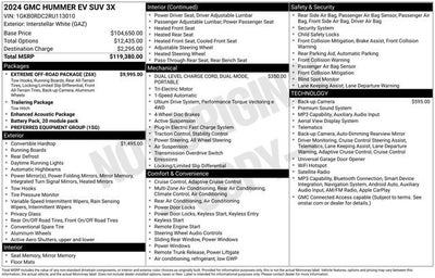 2024 GMC HUMMER EV SUV 3X