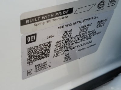 2026 Cadillac XT5 Premium Luxury