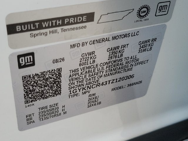 2026 Cadillac XT5 Premium Luxury
