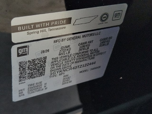 2026 Cadillac XT5 Premium Luxury