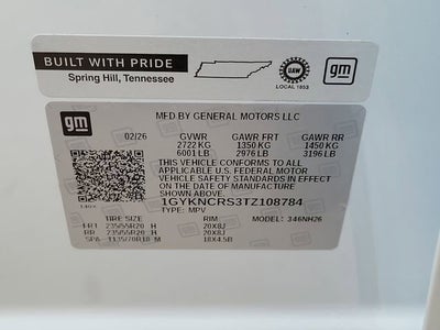 2026 Cadillac XT5 Premium Luxury