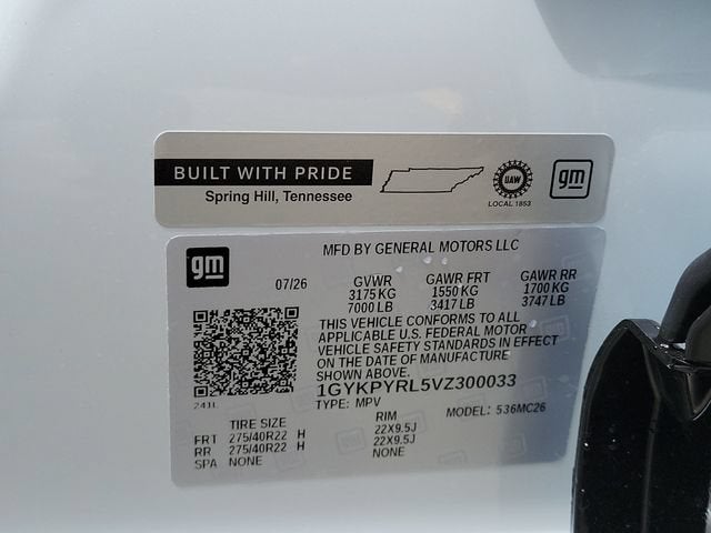 2027 Cadillac LYRIQ Signature Sport