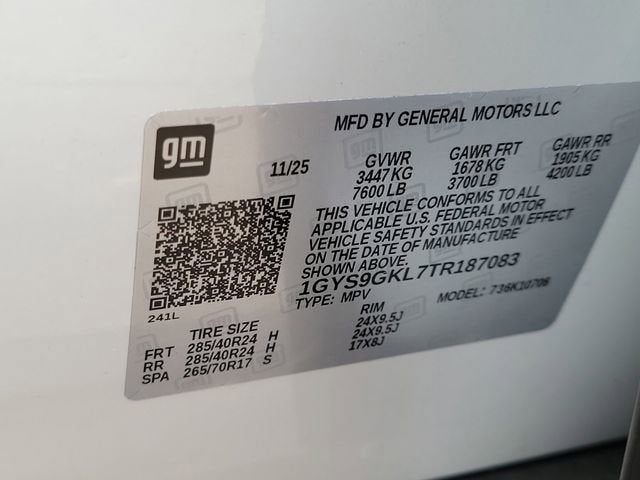 2026 Cadillac Escalade Platinum Sport