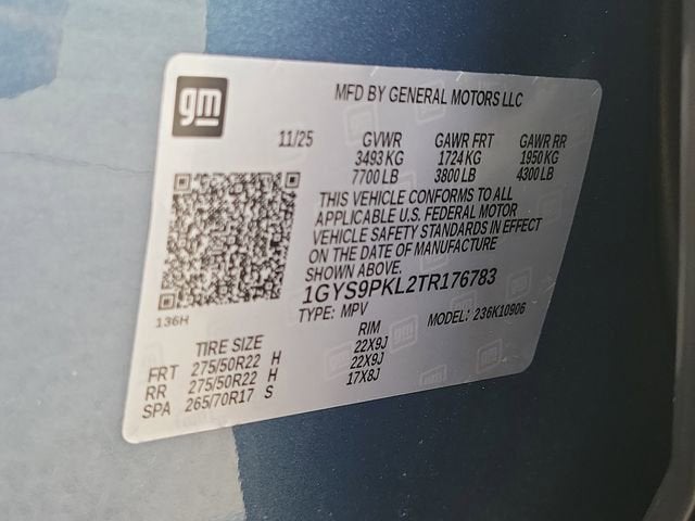 2026 Cadillac Escalade ESV Sport