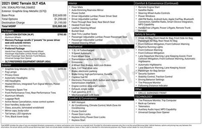 2021 GMC Terrain SLT