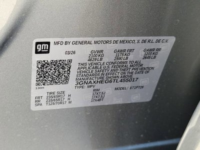 2026 Chevrolet Equinox LT