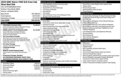 2024 GMC Sierra 1500 SLE
