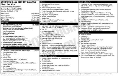 2023 GMC Sierra 1500 SLT