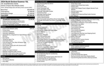 2024 Buick Enclave Essence