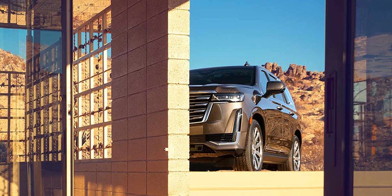 Vehicle parked outside of the gate