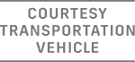 Courtesy transportation vehicle